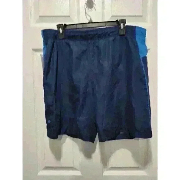 Laguna Original Men's Size Large Blue Swim Trunks with 1 coin‎ and 1 Side Pocket - Picture 1 of 4